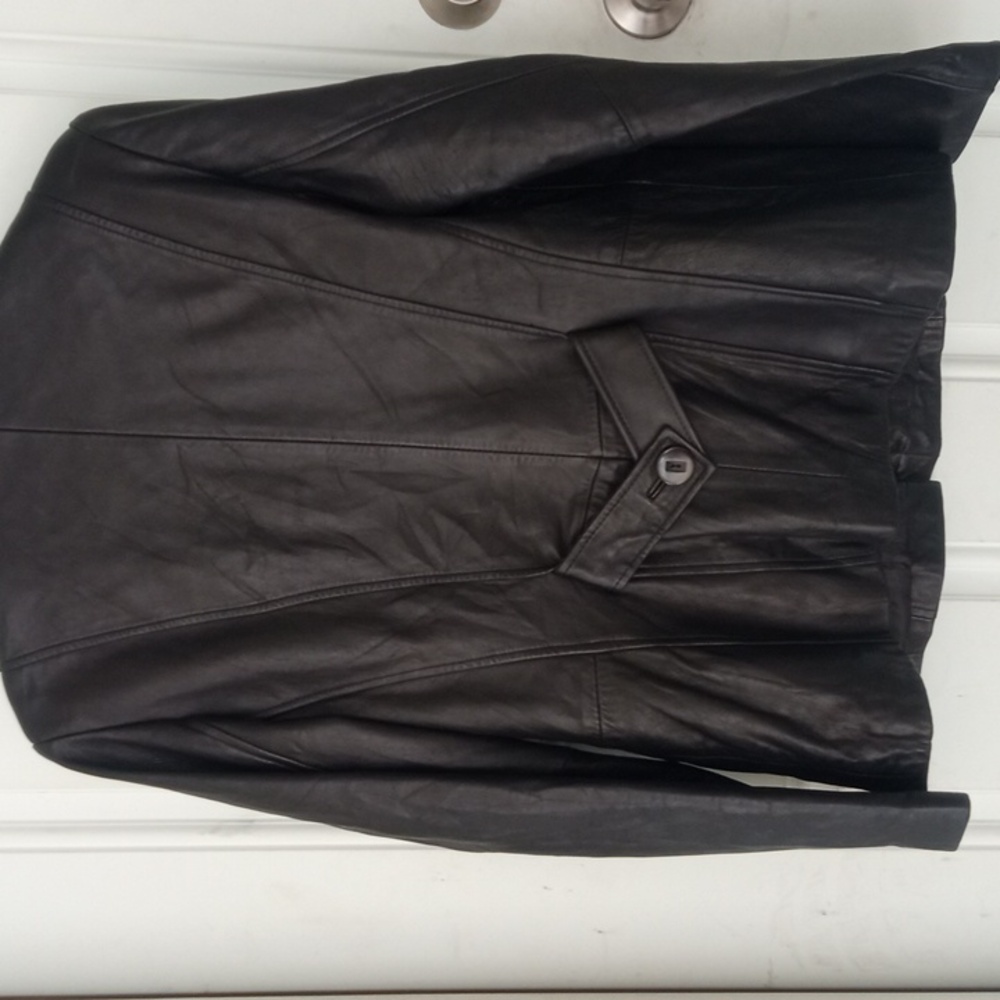 Beautiful Avanti New York Women's Super Soft Leather Jacket Size Large - Picture 3 of 4